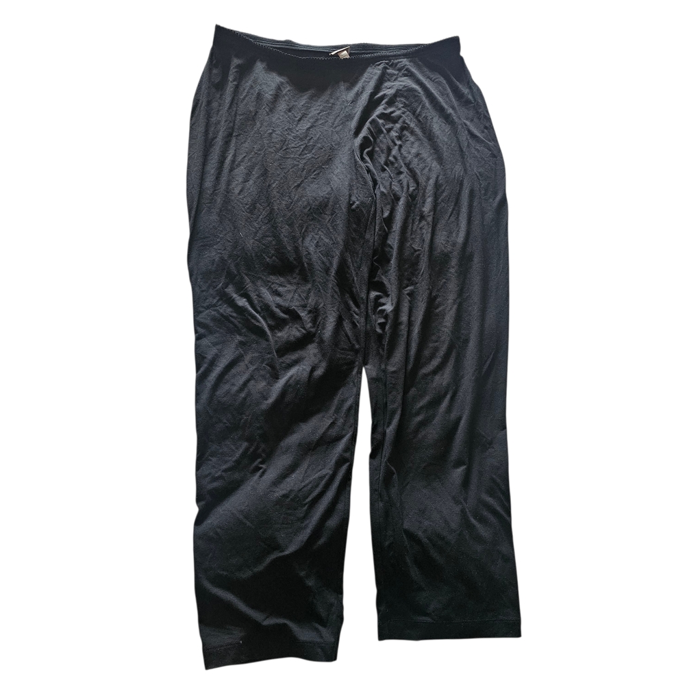 J.Jill Wearever Collection Black Straight Leg Pants Size 2X Stretch